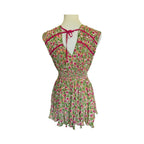 Poupette St Barth Ciao Mini Dress  - Pink Honolulu - Size XS