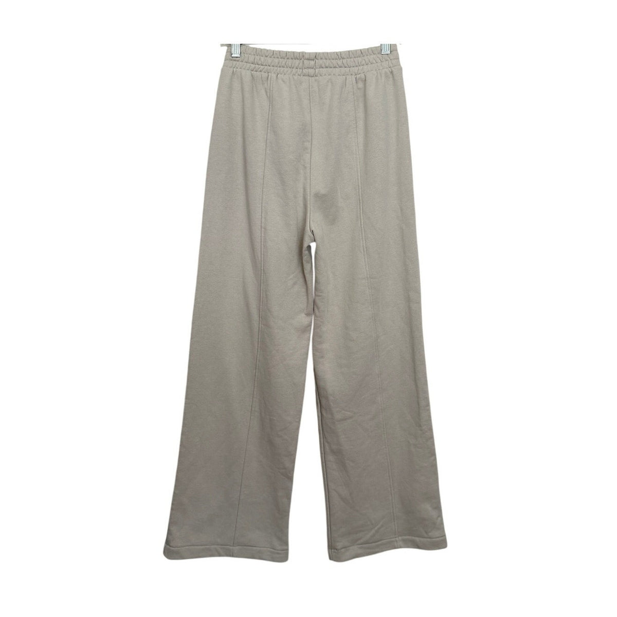 New Gap Vintage Soft Seamed Wide Leg Sweatpants - Moonstone Beige -  Size Small