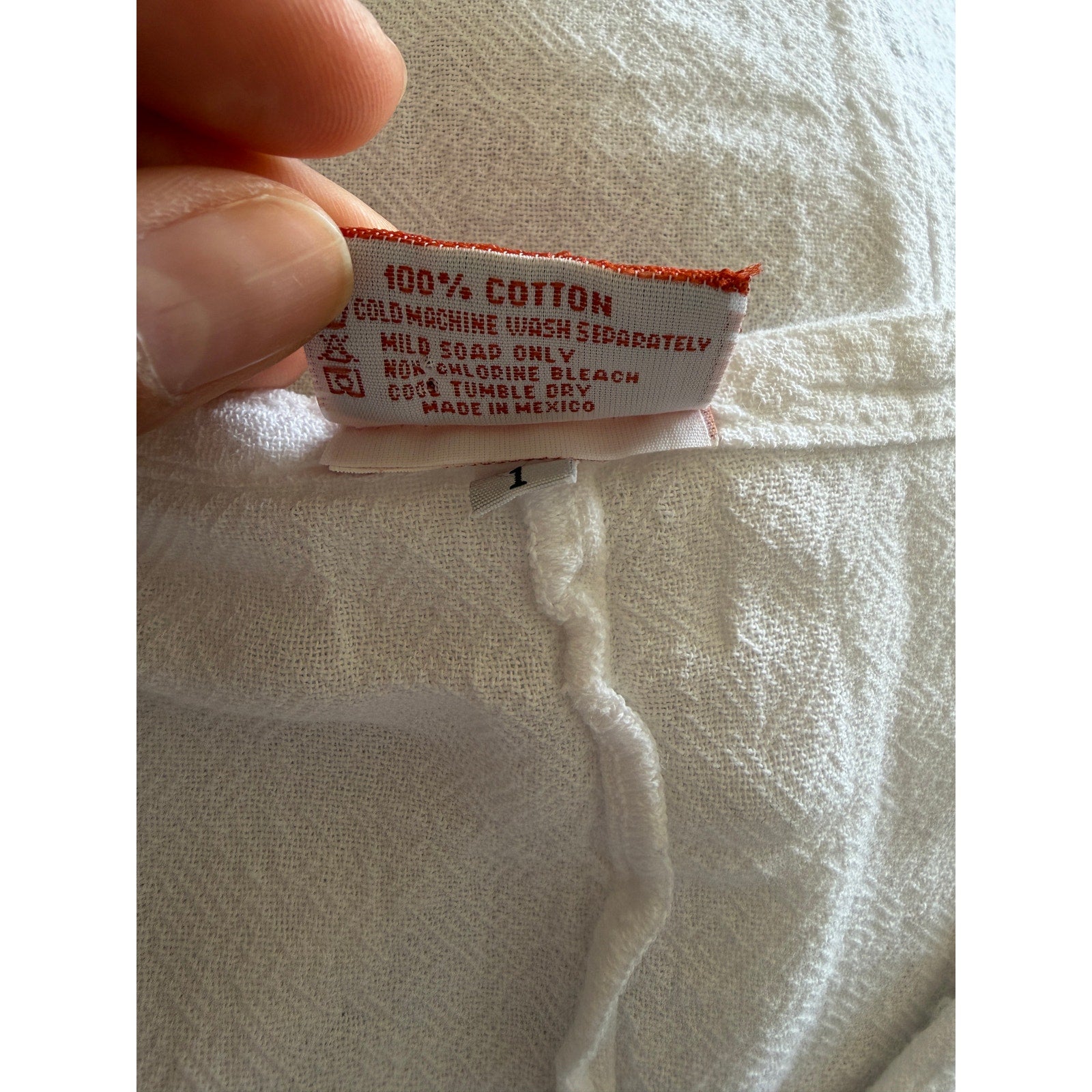 Oh My Gauze! Henry Cotton Gauze Blouse - White - S/M