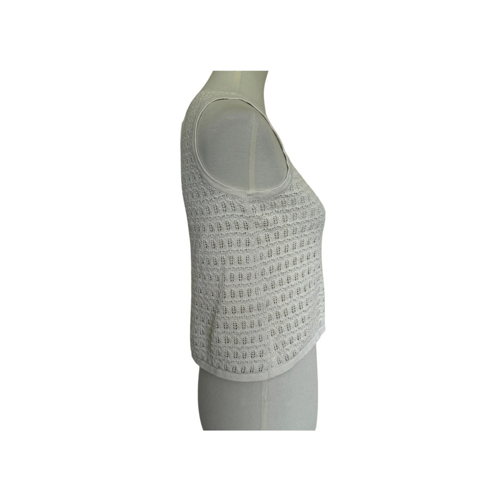 New Z Supply Nilo Crochet Tank - Sea Salt - Size Small