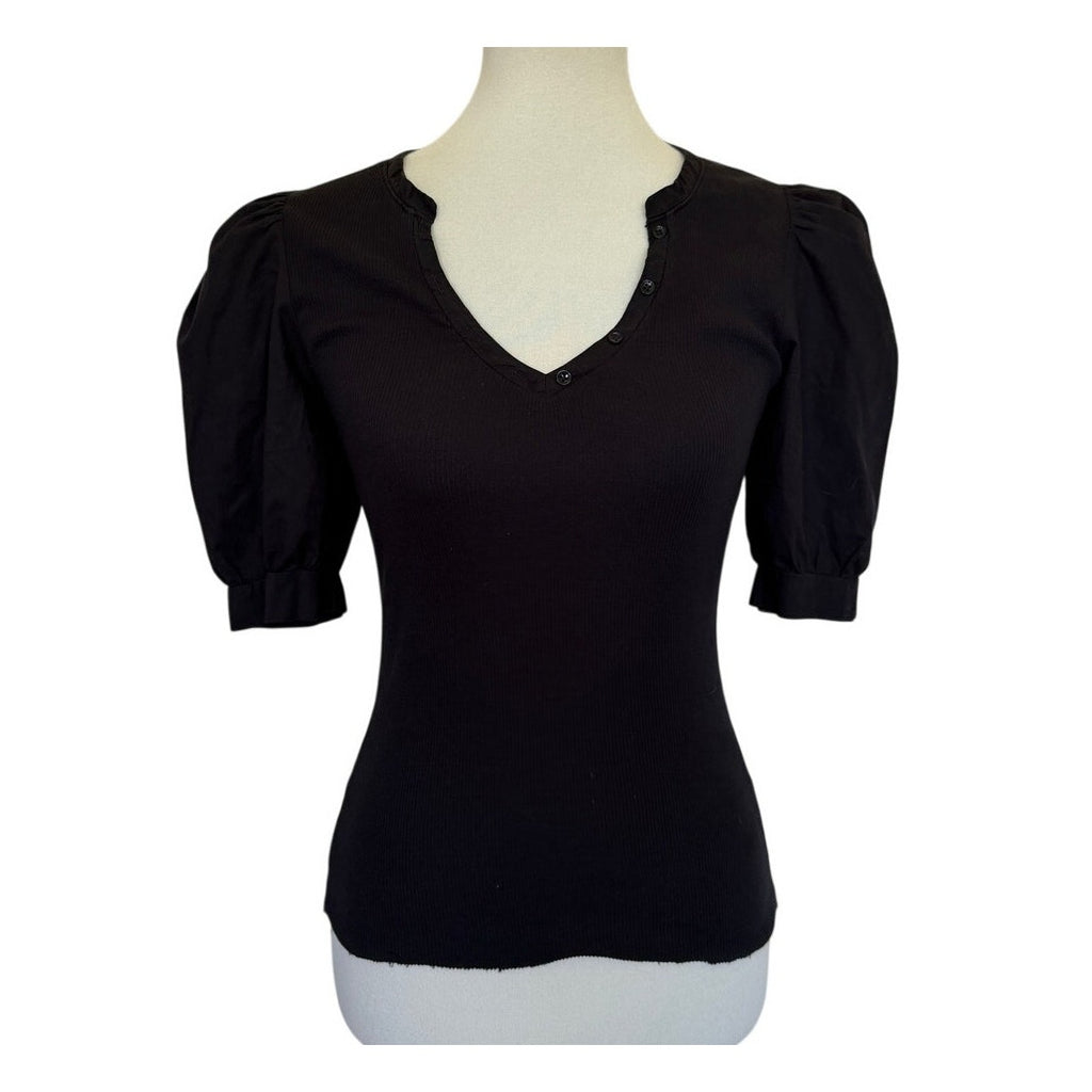 NATION LTD Natalie Combo Top - Black - Medium