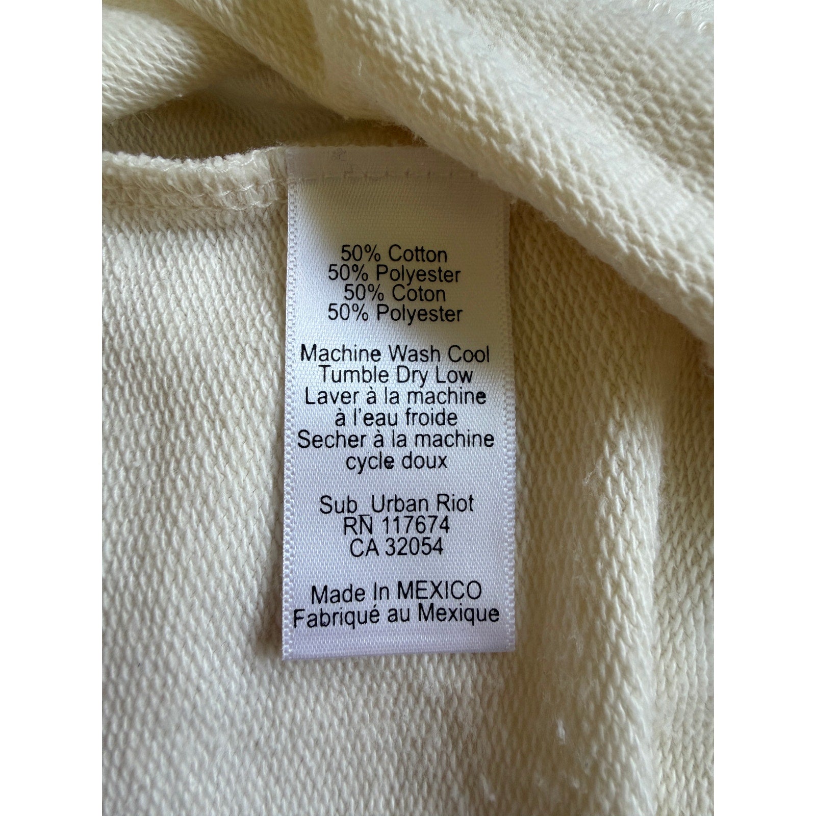 Sub Urban Riot Mom of the Year Sweatshirt - Off White - XL