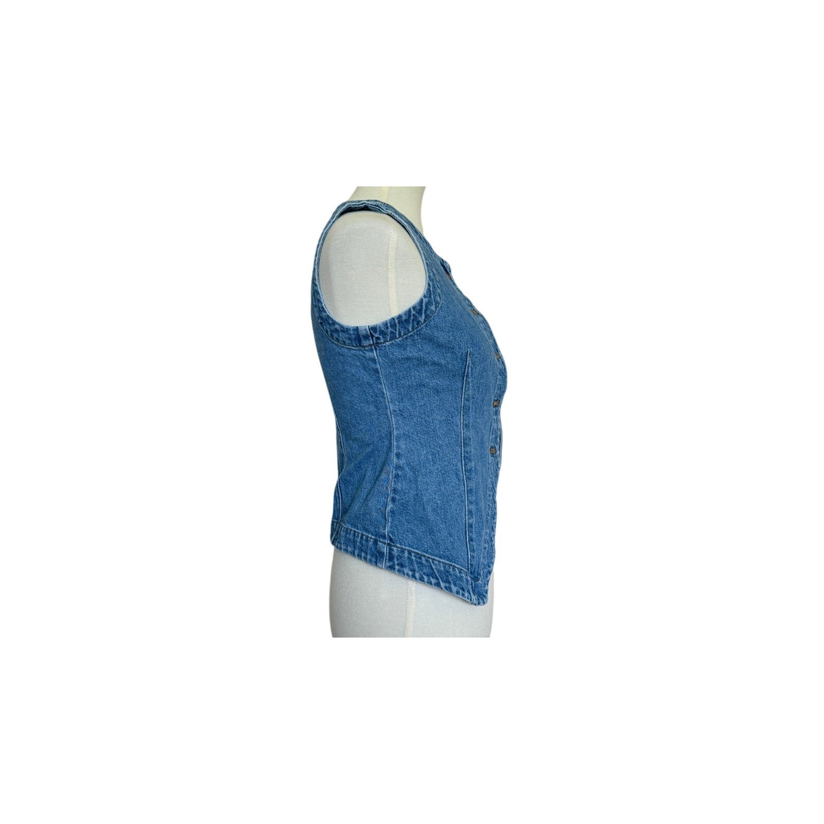 Madewell Denim Harlow Vest - Java Wash - Size 00