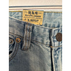 Girls Ralph Lauren Denim Patchwork Jeans - Abbott Wash - Size 10