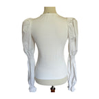VERONICA BEARD Fawn Top - White - Size Extra Small