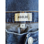 AGOLDE Mid Rise Kick Boot Jeans -  Stencil - Size 29