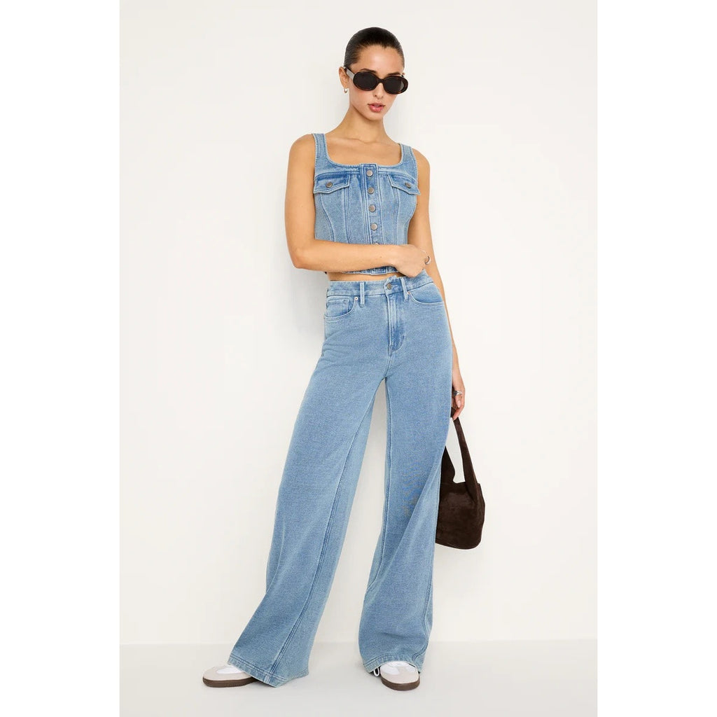 Good American Jeanius Good Skate Jeans - Indigo586 - 4 / 27
