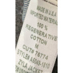 AGOLDE Zyla Cinch Jacket - Cascade Blue - Size Medium