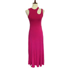 Marcella Mazie Cutout Jersey Knit Dress - Pink - Small