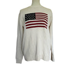 Brandy Melville Nico American Flag Sweater - S/M