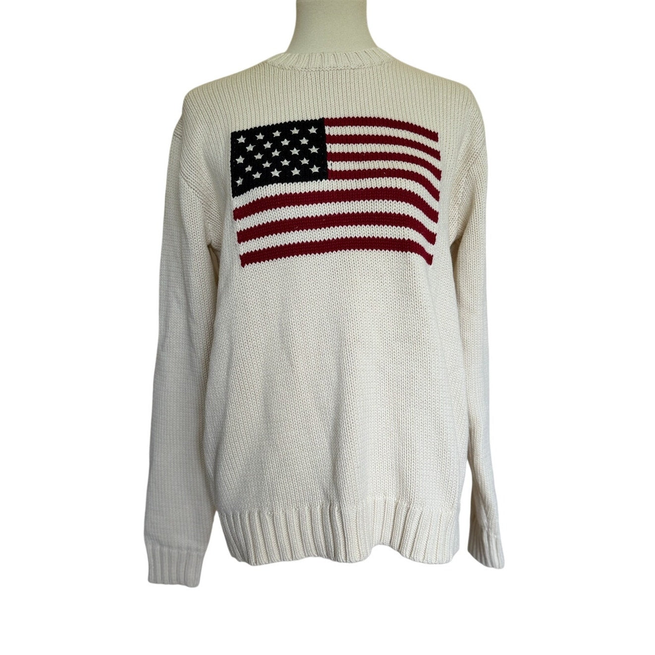 Brandy Melville Nico American Flag Sweater - S/M