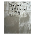 Frank & Eileen Waterford High Waisted Linen Shorts - White - Size 4