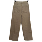 POETRY Cotton Straight Leg Jeans - Washed Stone - 4