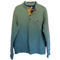 Faherty Epic Quilted Fleece Pullover Sweater - Seacoast Melange - Large