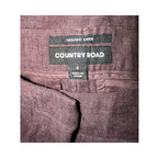 COUNTRY ROAD Organically Grown Linen Wide Leg Pant - Port Stripe - Size US 2 / AU 6