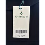 Tuckernuck Danielle Peplum Top - Black - Size Small