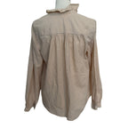Xirena Caspian Ruffle Neck Blouse - Cream - XS