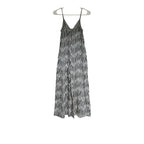 Frances Valentine Cheree Cropped Jumpsuit - Black and White Print - Size XS