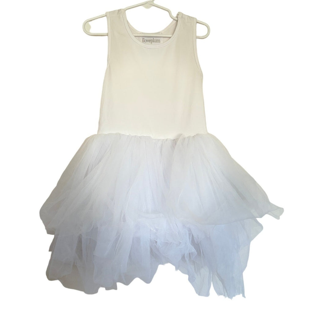 ILOVEPLUM B.A.E. Tutu Dress - Lucy White - Size 8