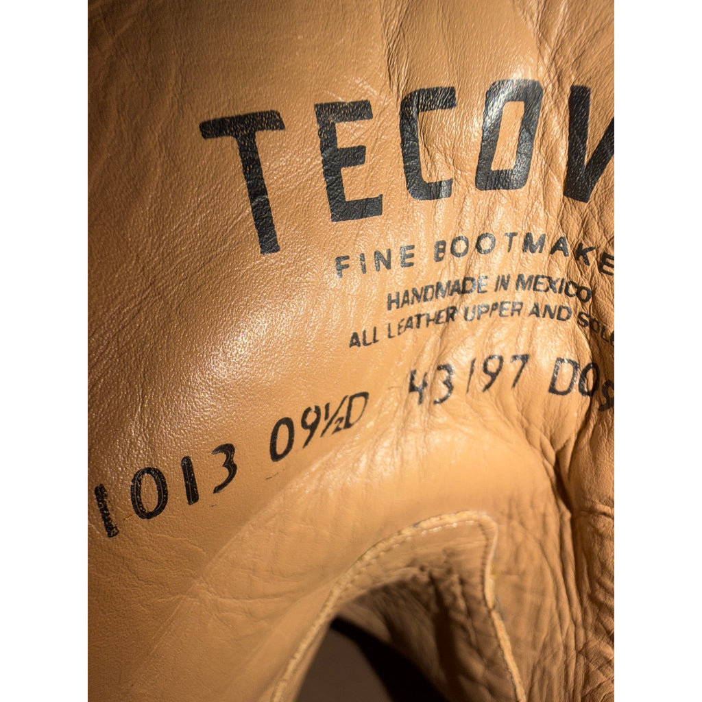 Tecovas The Dean Zip Boot - Honey Suede Leather - 9.5D