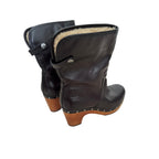 Ugg Women's Lynnea UGG Leather Boots - Black - Size 6