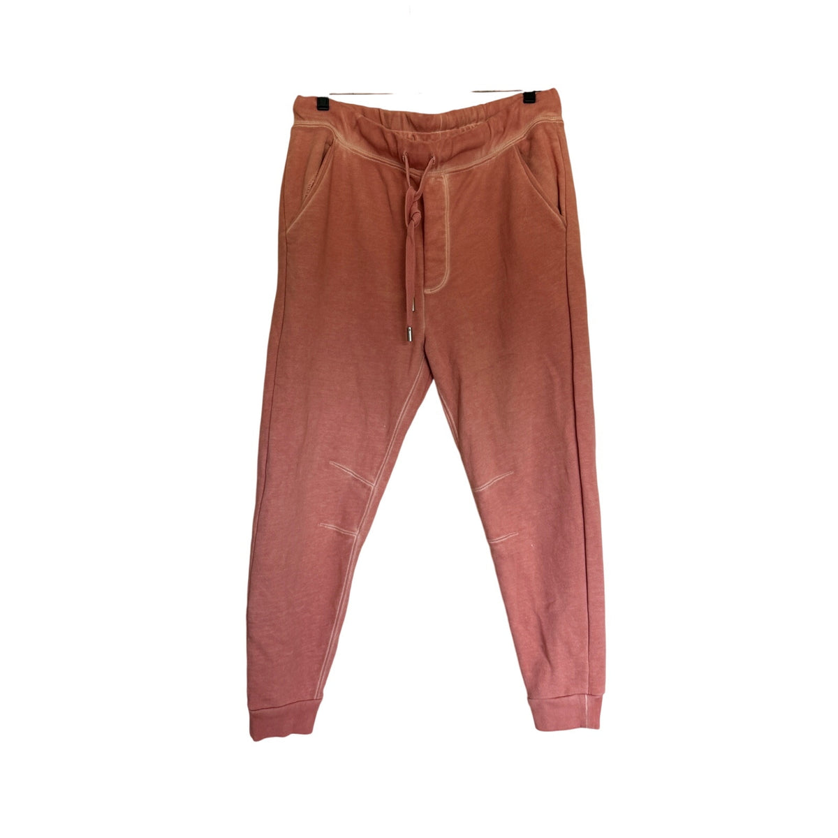 Veronica Beard Preslee Track Pants - Distressed Pink - Size Large