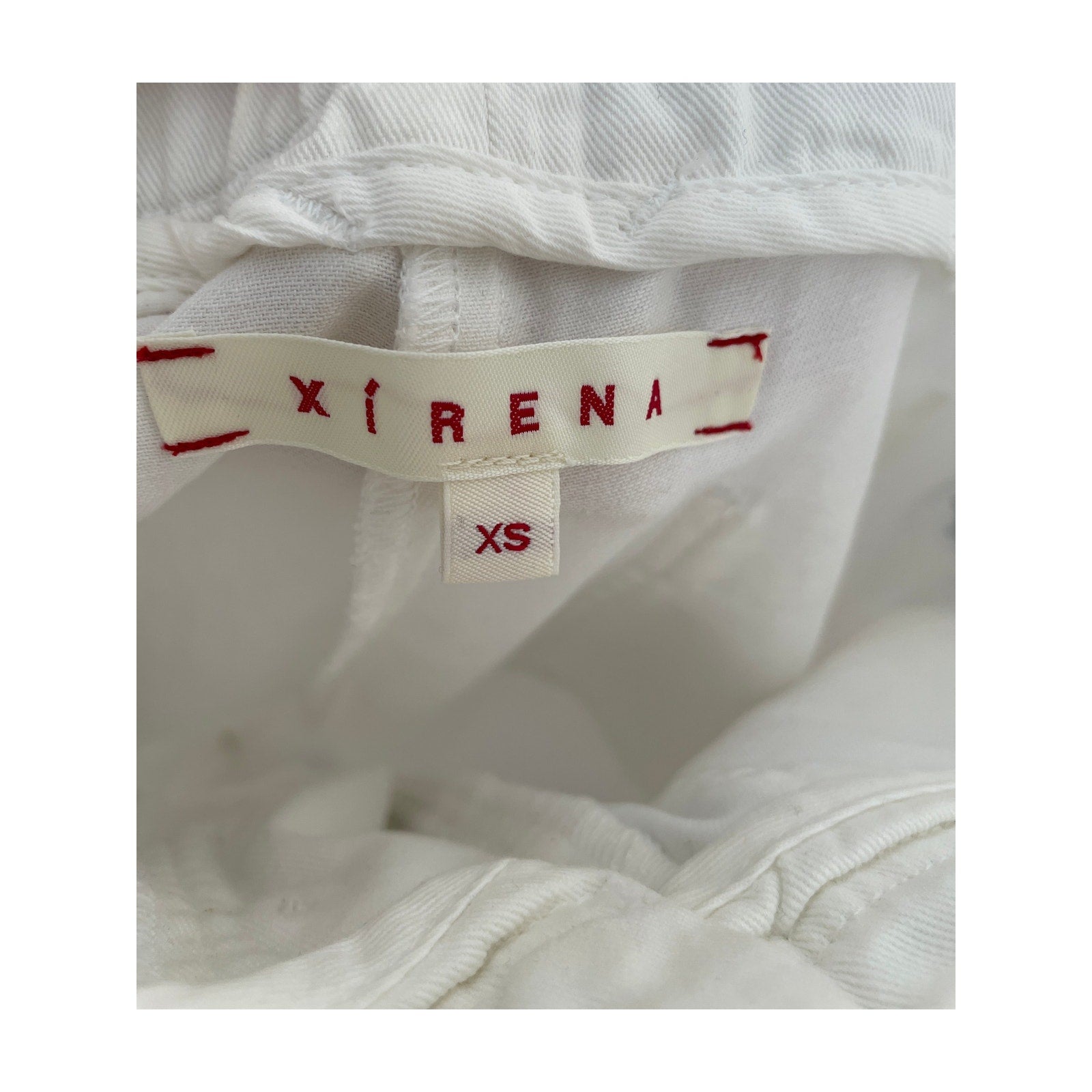 Xirena Tucker Cotton Twill Straight Leg Pants - White - Size XS