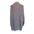 HAVEN WELL WITHIN Marled Knit Cocoon Cardigan - Brown/Cream - Large