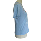 Daydreamer Cin Cin Ringer Tee - Powder Blue - Small