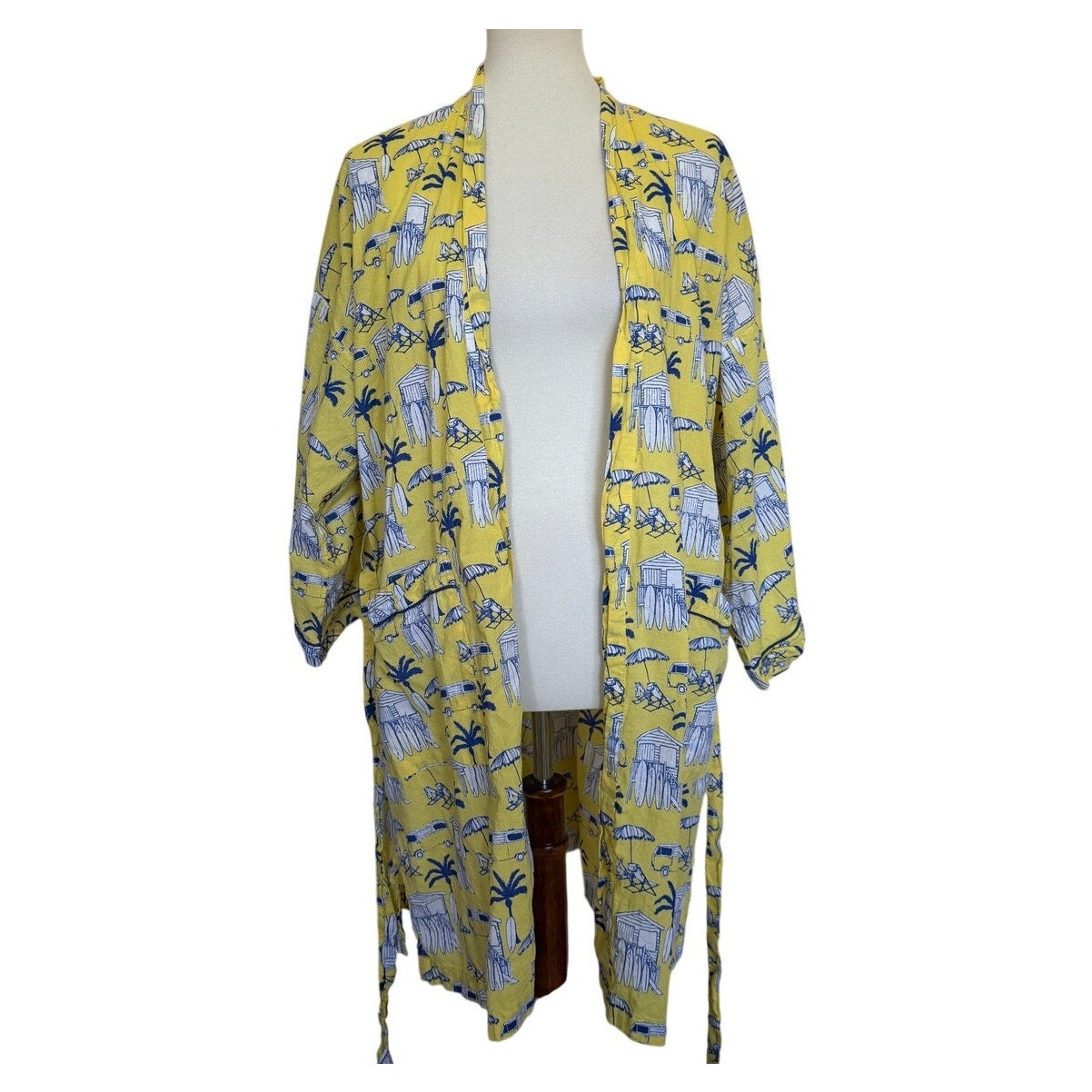 The MAHOGANY Store - Dolce LIfe Print Short Robe and Nightshirt Set - Small