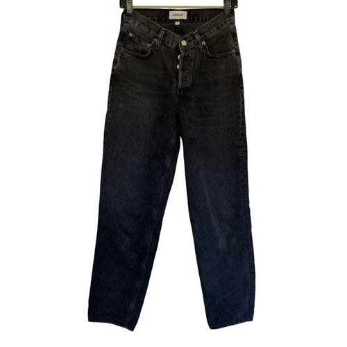 AGOLDE V Waist Baggy Jeans - Hitch - 24