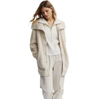 VARLEY Elliot Sherpa Button-Front Jacket - Cream - Size Extra Small