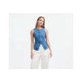 Madewell Denim Harlow Vest - Java Wash - Size 00