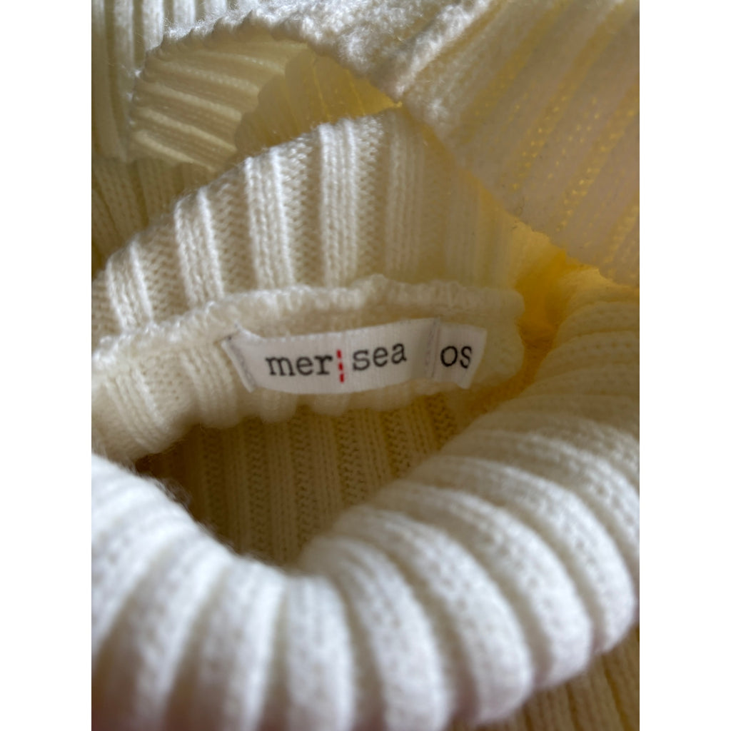 MERSEA New Yorker Ribbed Sweater - Cream - One Size