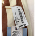 New Show Me Your Mumu Berkeley Striped Zip Up Bell Jeans