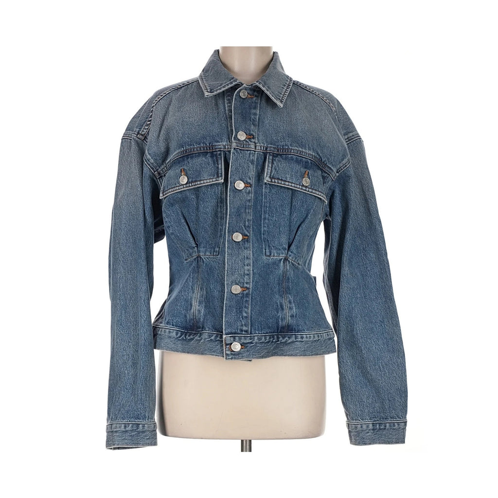 AGOLDE Zyla Cinch Jacket - Cascade Blue - Size Medium