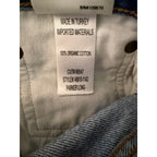 AGOLDE Parker Long Denim Shorts - Skyview Blue - Size 28