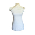Marcella NYC Manhattan One-Shoulder Top - Off White - Medium