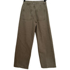 POETRY Cotton Straight Leg Jeans - Washed Olive - 4