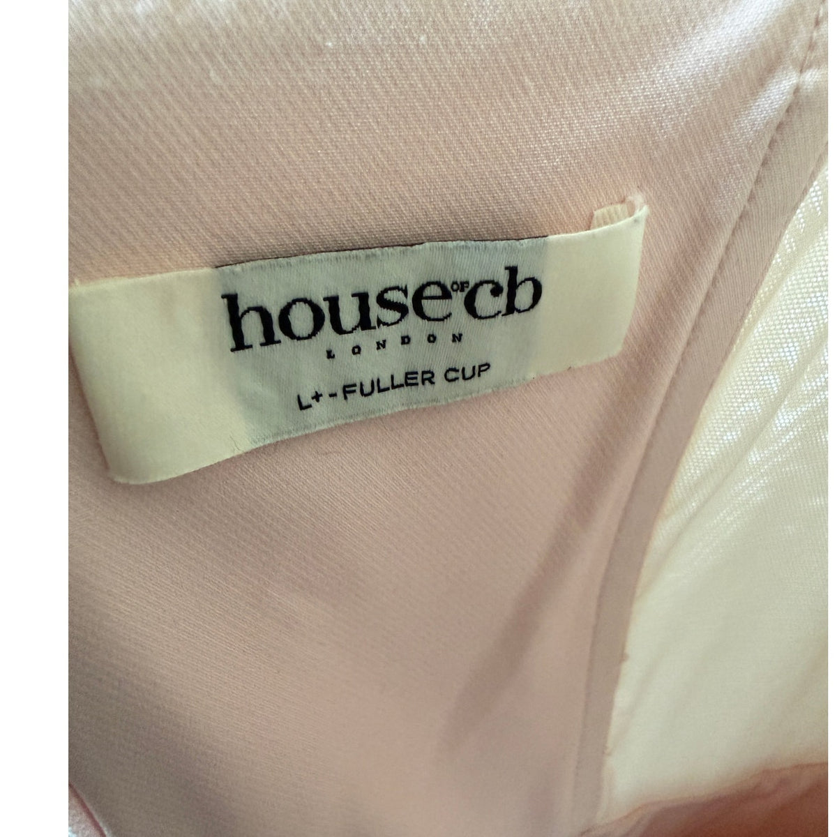 House of CB Mademoiselle Midi Dress - Ballerina Pink - Size L+