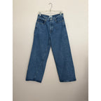 AGOLDE Twist Low Slung Baggy Jeans - Myth Blue - Size 27