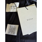 Dissh Nicci Black Linen Strapless Top - Black - Size US 2 / AU 6