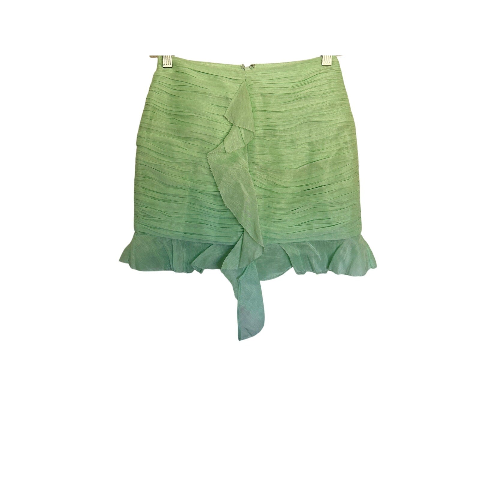HANSEN AND GRETEL Levi Mini Skirt - Seafoam - Size Extra Small