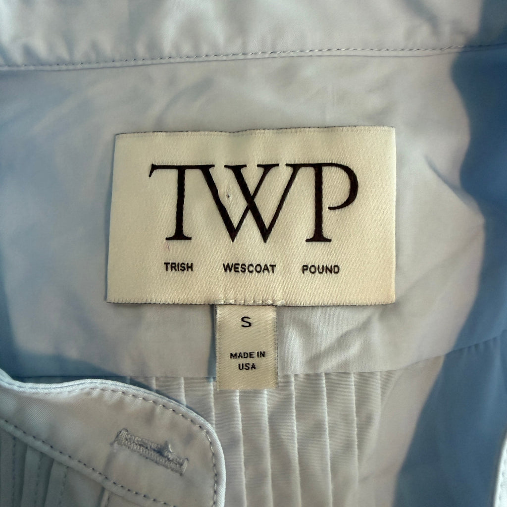 TWP Painter Shirt in Compact Poplin - Plein Air - Small