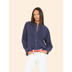 Xirena Navy Miranda Shirt - Navy - XS