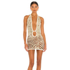POSTER GIRL The Bree Dress - Mahogany Zebra - M