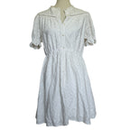 BA&SH Beky Dress - Ecru - Size 8 / Large