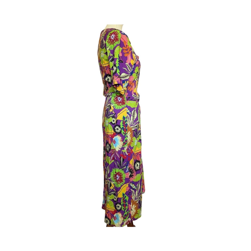 Le Superbe Gypsy Muse Dress - Cherry Lotus Land Print - Size 0
