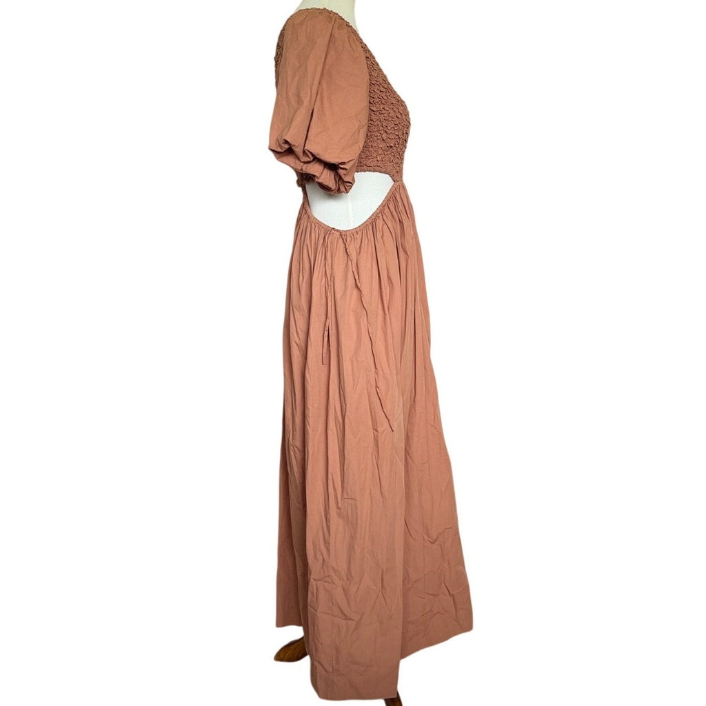 Free People Kalina Midi Dress - Bran - XS