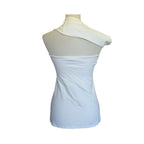Marcella NYC Manhattan One-Shoulder Top - Off White - Medium